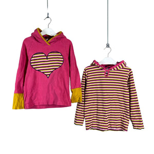 Unisex NOSH - Hoodie, size 122 - 128 - Pink (1)