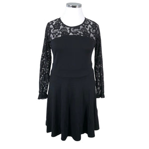 Unisex Anna Field - Tricot dress, size 42 - Black (1)