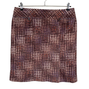 Unisex Gerry Weber - Fabric skirt, size 44 - Wine red (1)