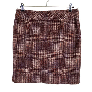 Unisex Gerry Weber - Fabric skirt, size 44 - Wine red (2)