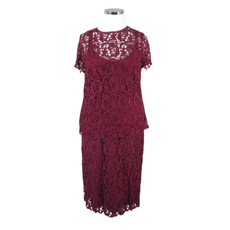 Unisex Uta Raasch - Party shirt, size 46 - Wine red ()