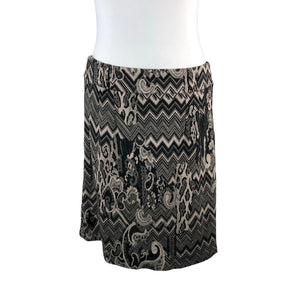 Unisex Gerry Weber - Tricot skirt, size 46 - Brown (1)