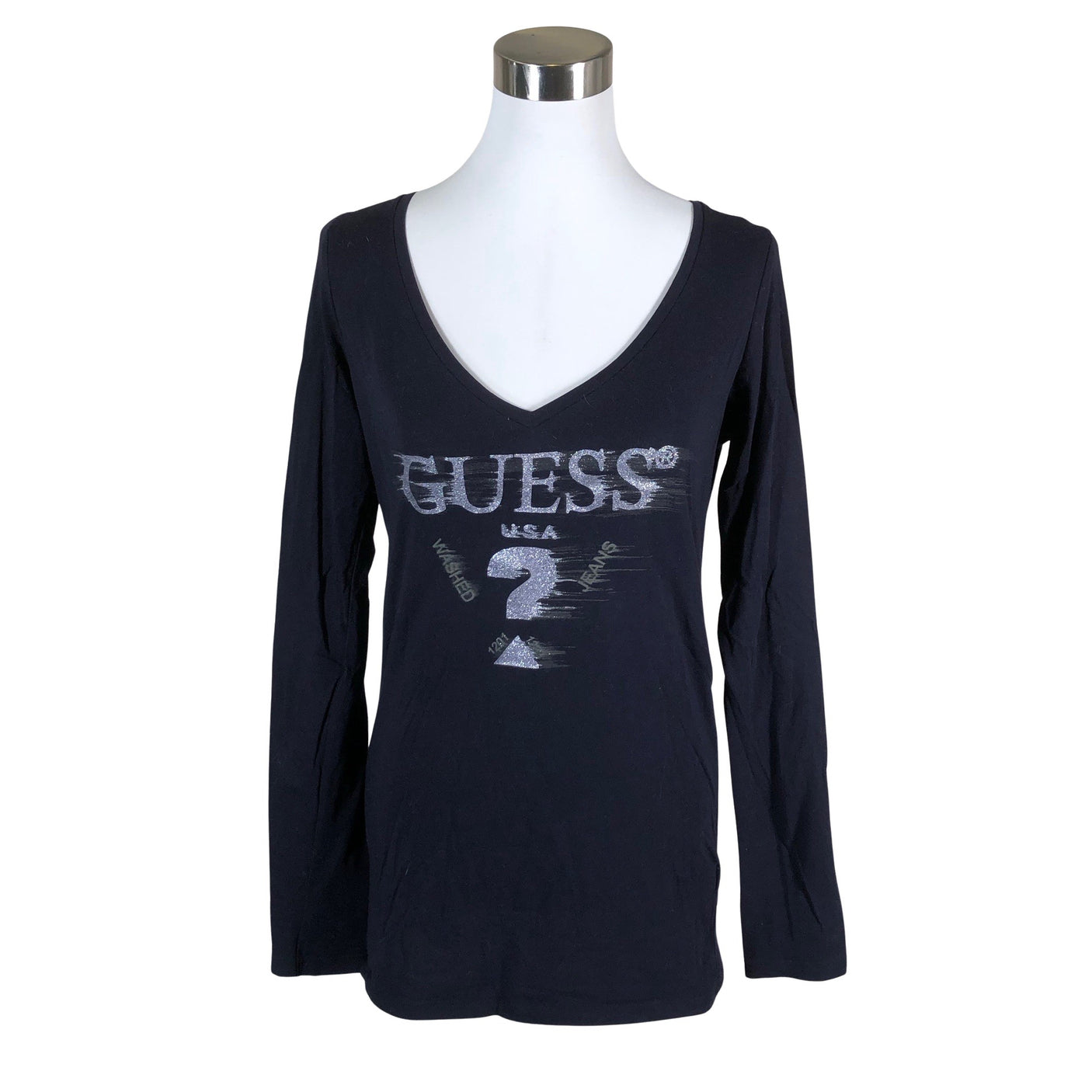 Unisex Guess - Tricot shirt, size 40 - Blue (1)