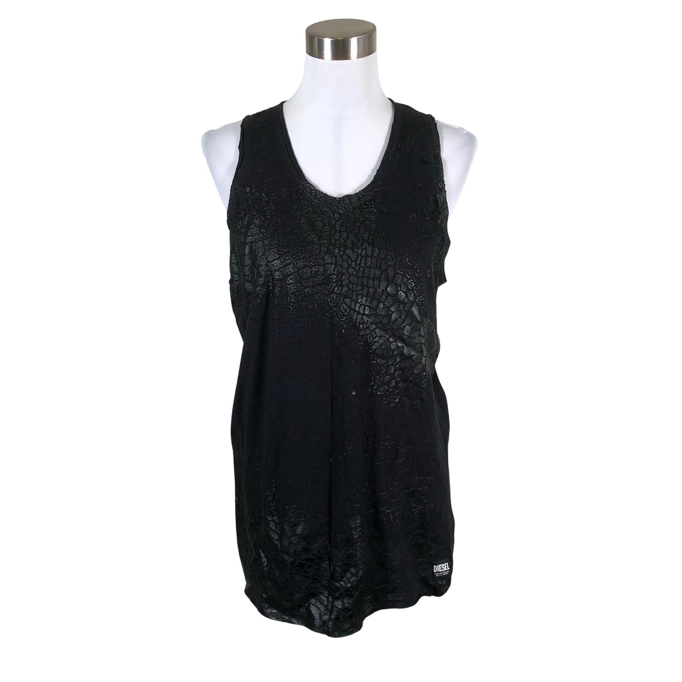 Unisex Diesel - Tricot tunic, size 40 - Black (1)