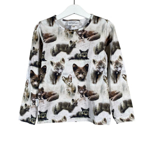 Unisex Gugguu - Tricot shirt, size 116 - 122 - Gray (1)
