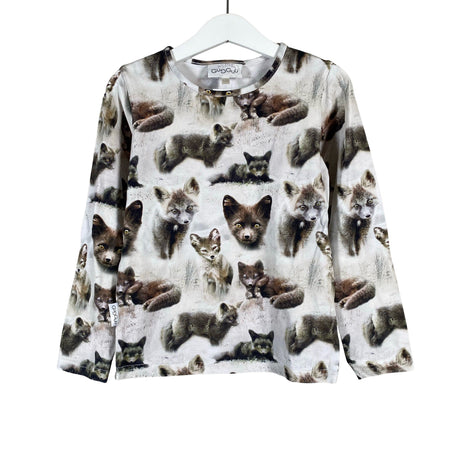 Unisex Gugguu - Tricot shirt, size 116 - 122 - Gray ()