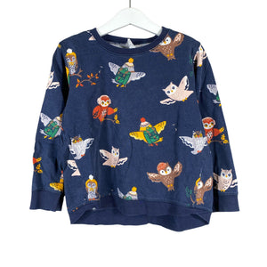 Unisex Lindex - Sweatshirt, size 116 - 122 - Blue (1)