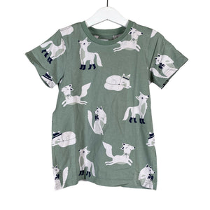 Unisex Polarn O. Pyret - T-shirt, size 110 - 116 - Green (1)