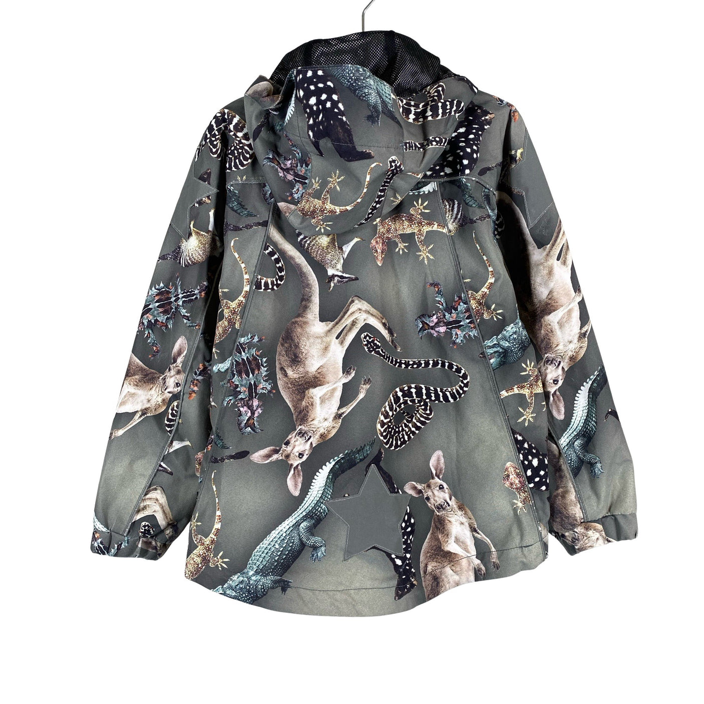 Unisex Molo Kids - Spring/Fall jacket, size 116 - 122 - Green (2)