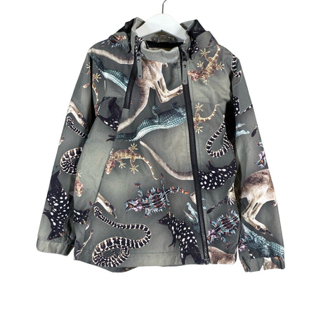 Unisex Molo Kids - Spring/Fall jacket, size 116 - 122 - Green ()