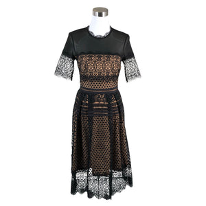 Unisex French Connection - Party dress, size 36 - Black (1)