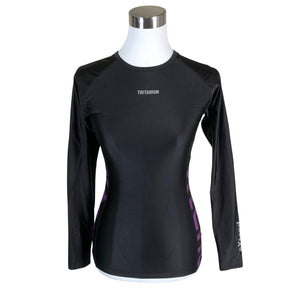 Unisex Tritanium - Sports shirt, long sleeve, size 38 - Black (1)