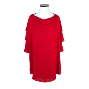 Unisex Joseph Ribkoff - Tunic, size 50 - Red (1)