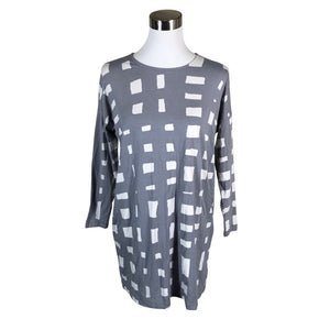 Unisex Marimekko - Tricot tunic, size 34 - Gray (1)