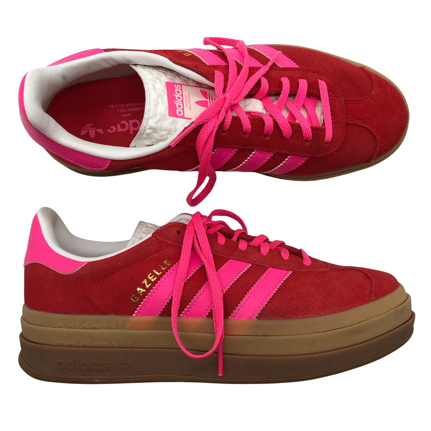 Unisex Adidas - Casual sneakers, size 40 - Red (1)