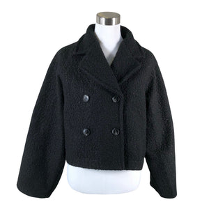 Unisex Noella - Wool coat, size 38 - Black (1)