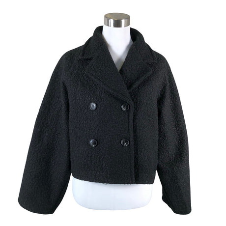 Unisex Noella - Wool coat, size 38 - Black ()