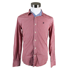 Unisex East West - Collared shirt, size M - Red (1)