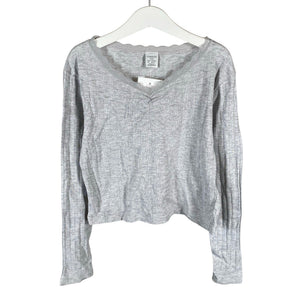 Unisex Lindex - Tricot shirt, size 146 - 152 - Gray (1)