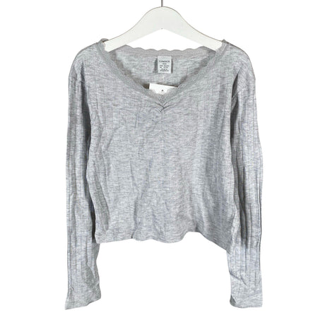 Unisex Lindex - Tricot shirt, size 146 - 152 - Gray ()