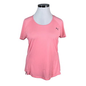 Unisex Puma - Sports shirt, short sleeve, size 42 - Light pink (1)