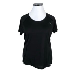 Unisex Puma - Sports shirt, short sleeve, size 42 - Black (1)