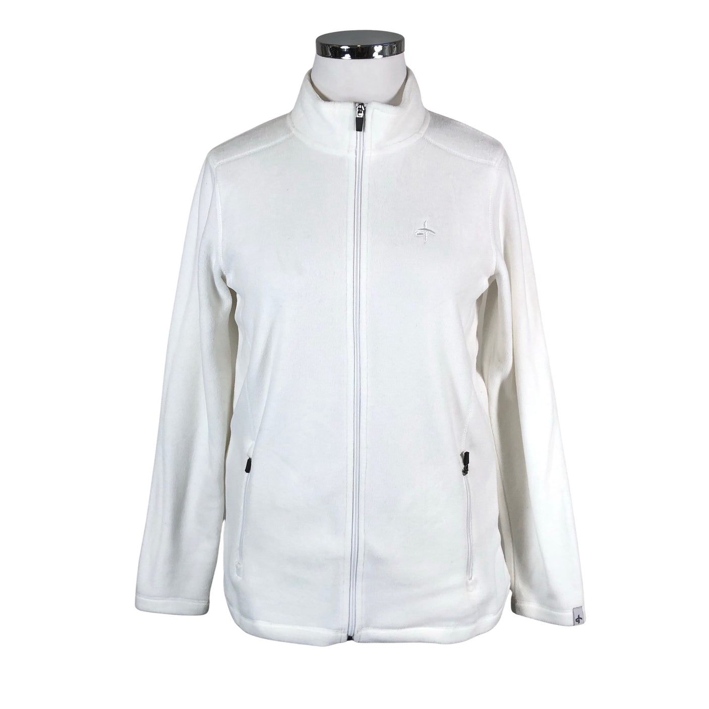 Unisex Cross - Fleece jacket, size 44 - Natural white (1)