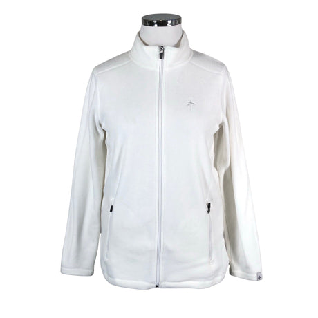 Unisex Cross - Fleece jacket, size 44 - Natural white ()
