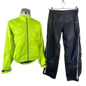 Unisex White - Outdoor jacket, size L - Black (1)