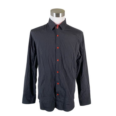 Unisex Rusty Neal - Collared shirt, size XL - Black ()