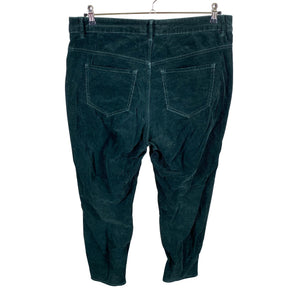 Unisex Holly & Whyte by Lindex - Velvet pants, size 48 - Green (2)