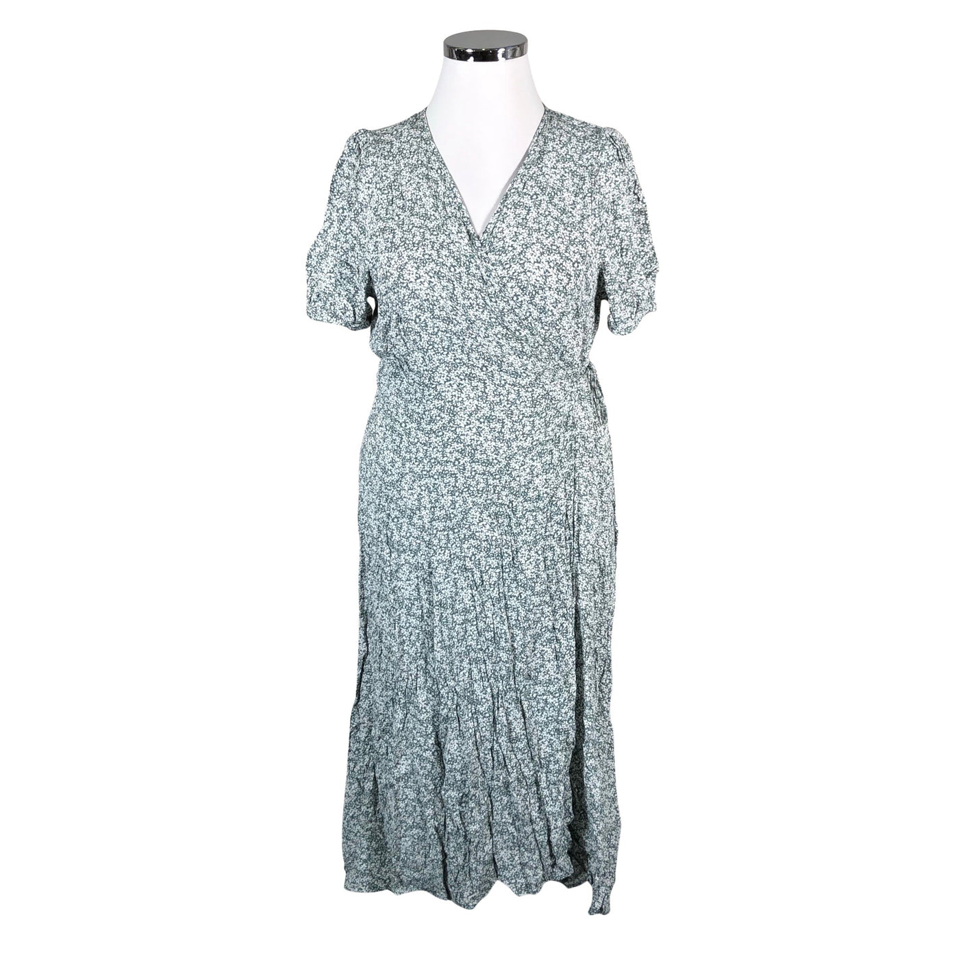 Unisex Holly & Whyte by Lindex - Schiffon dress, size 48 - Green (1)