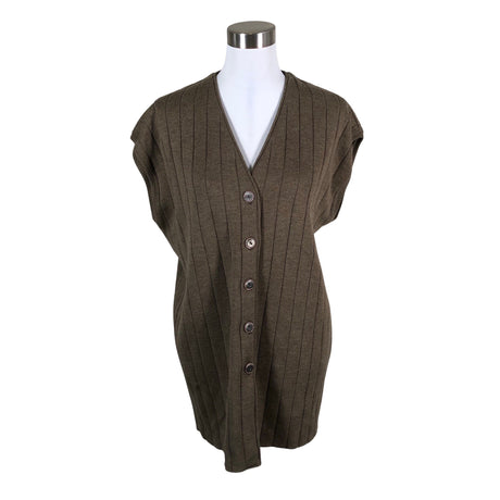 Unisex Je-Company - Knit vest, size 38 - Brown ()