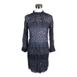 Unisex Second Female - Schiffon dress, size 36 - Blue ()