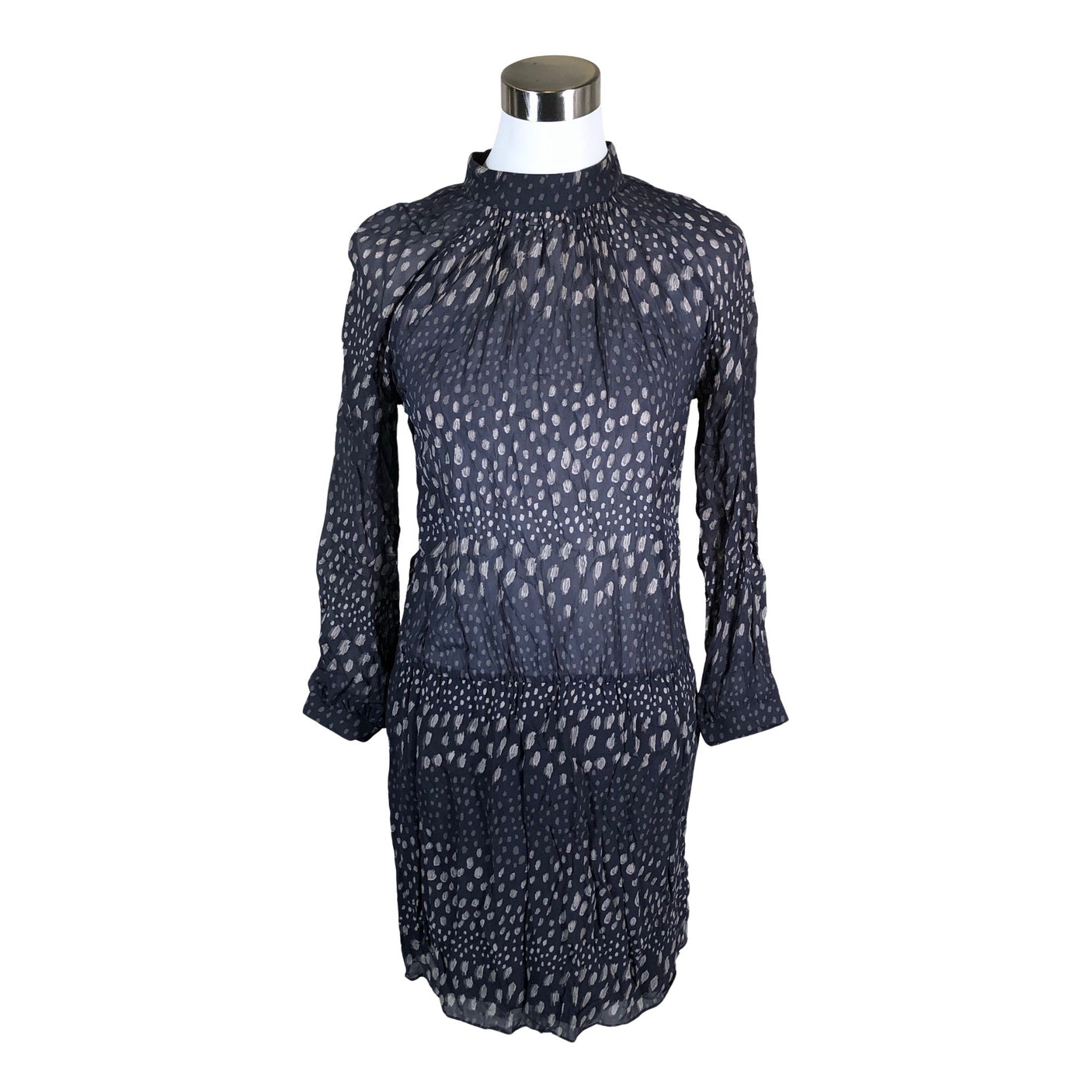 Unisex Second Female - Schiffon dress, size 36 - Blue (1)