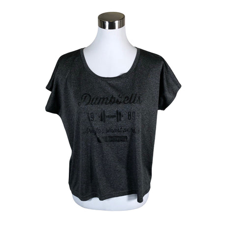 Unisex Soc - Sports shirt, short sleeve, size 40 - Gray ()