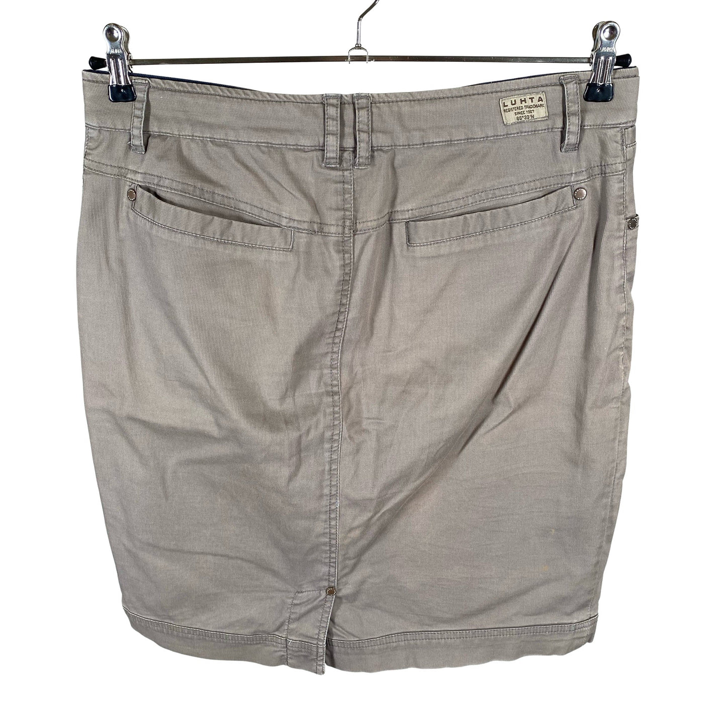 Unisex Luhta - Fabric skirt, size 40 - Gray (2)
