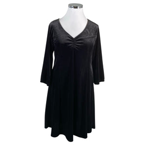 Unisex Fransa - Party dress, size 42 - Black (1)