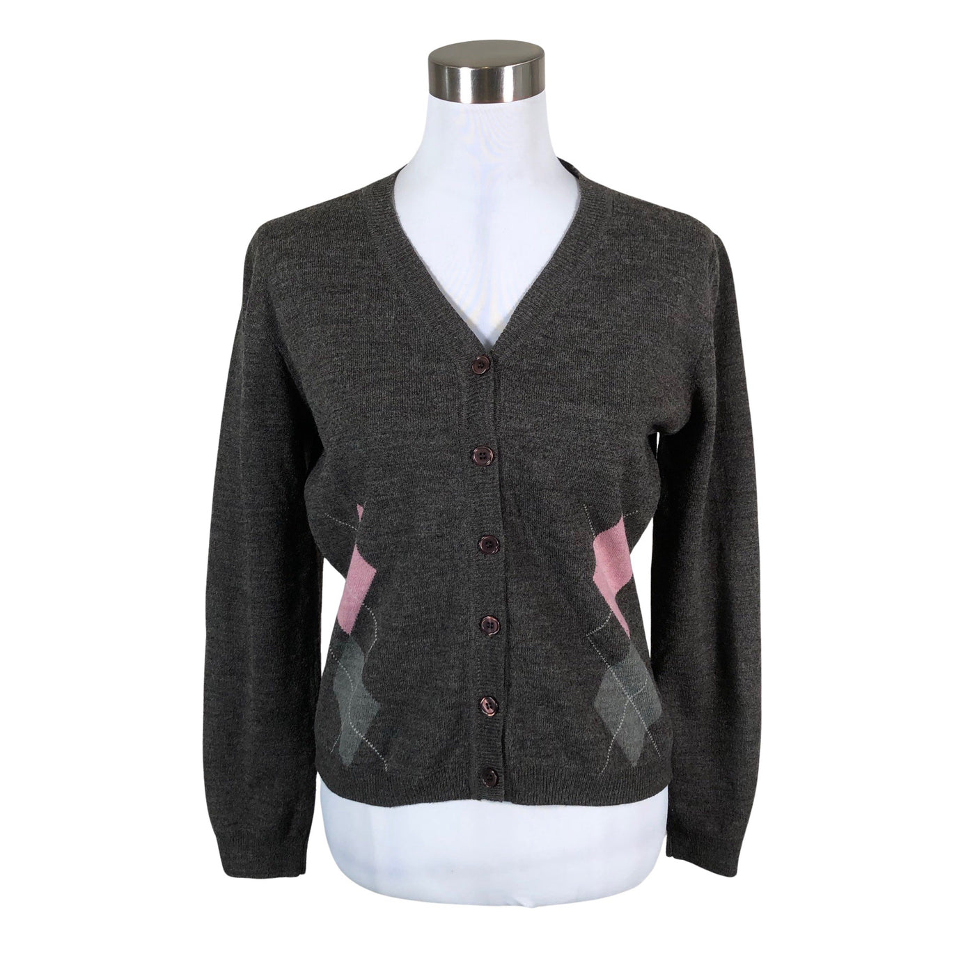 Unisex Voglia - Cardigan, size 38 - Brown (1)