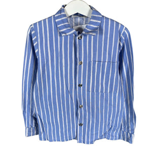 Unisex Marimekko - Collared shirt, size 116 - 122 - Light blue (1)