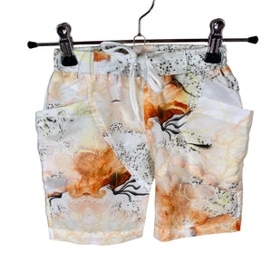 Unisex Gugguu - Swim trunks, size 104 - 110 - White (1)