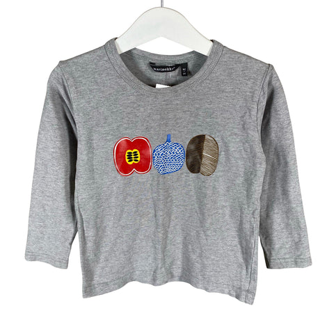 Unisex Marimekko - Tricot shirt, size 134 - 140 - Gray ()