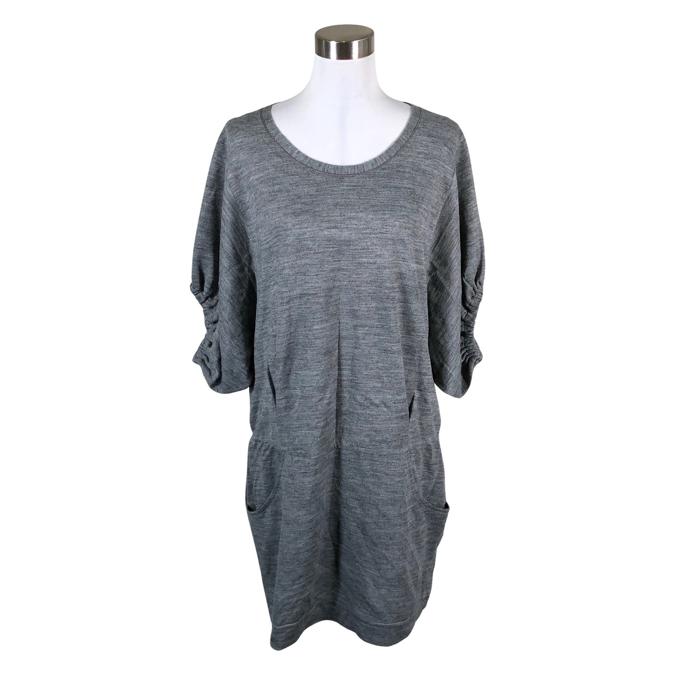 Unisex Benetton - Knit dress, size 40 - Gray (1)