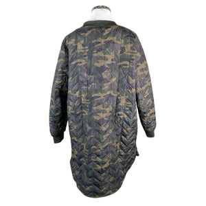 Unisex Zizzi - Quilted jacket, size 44 - Green (2)