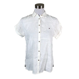 Unisex Tommy Hilfiger - Short-sleeved blouse, size 32 - White (1)