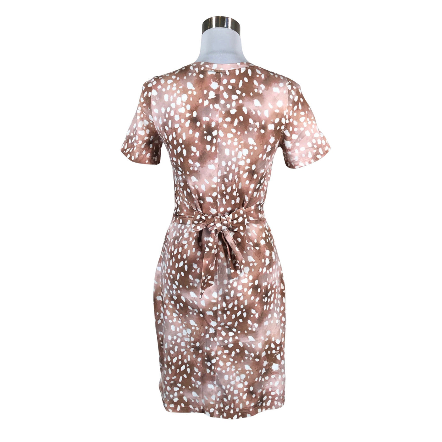 Unisex Kaiko - Tricot dress, size 34 - Brown (2)