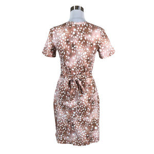 Unisex Kaiko - Tricot dress, size 34 - Brown (2)