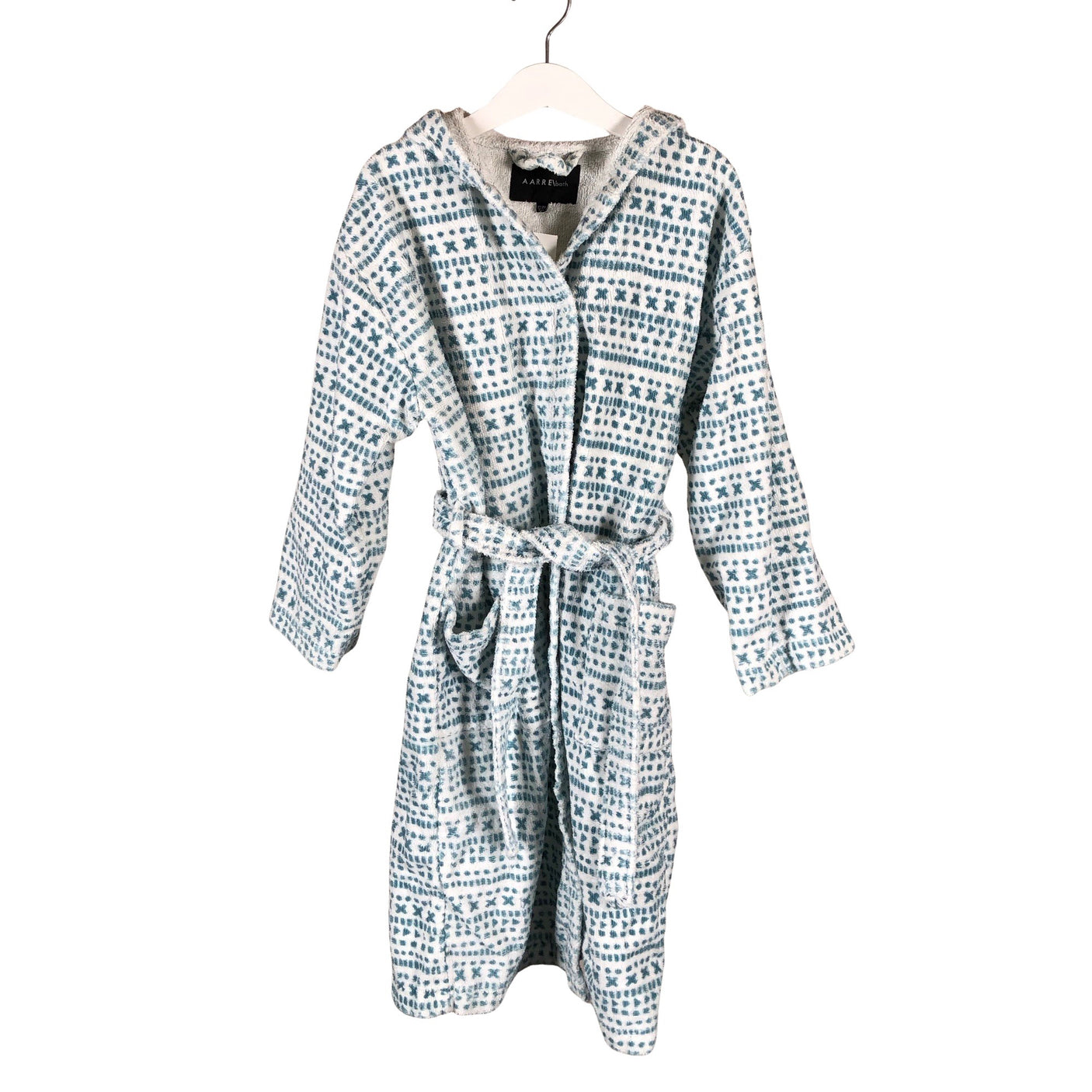 Unisex Aarrelabel - Bathrobe, size 122 - 128 - White (1)