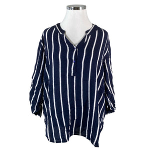 Unisex Kaffe - Short-sleeved blouse, size 50 - Blue (1)