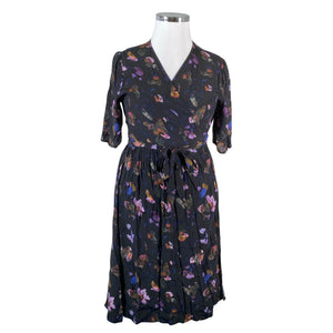 Unisex Morico - Schiffon dress, size 42 - Black (1)
